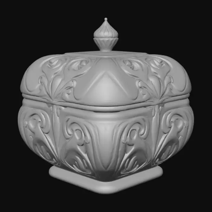 3D model for High detail, abstract, Pandoras Box