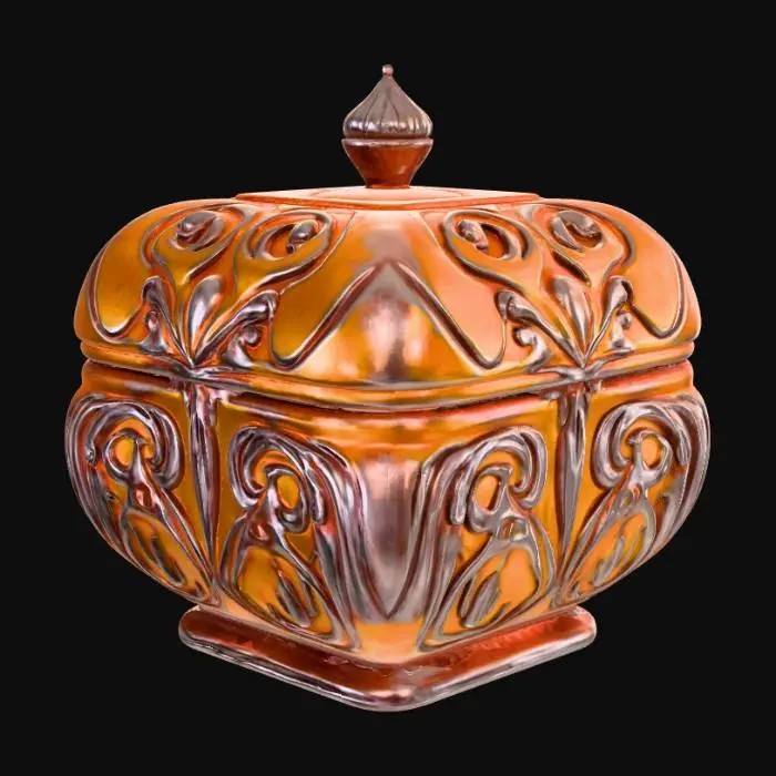 3D model for High detail, abstract, Pandoras Box