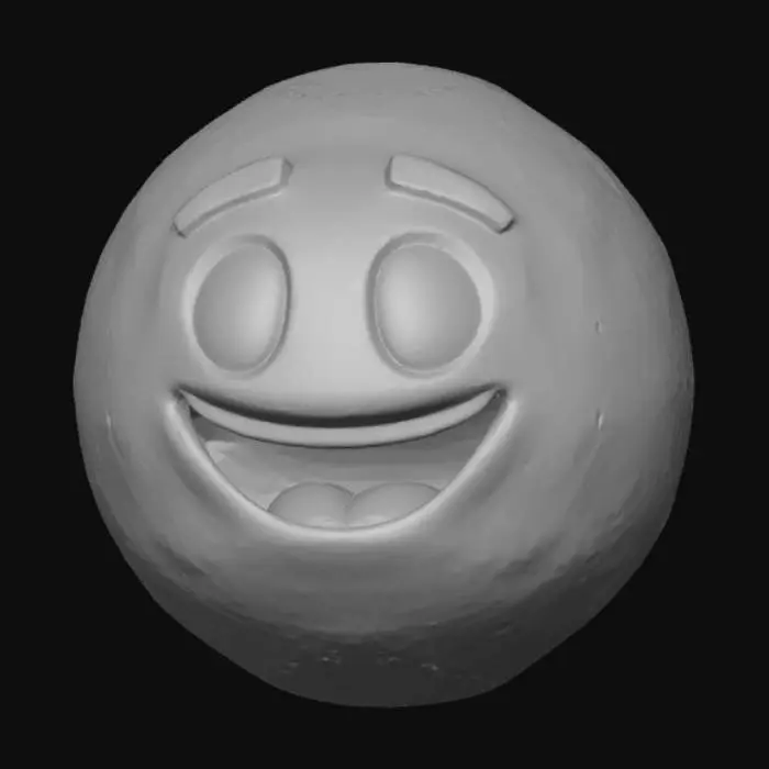 3D model for Giggle Emoticon