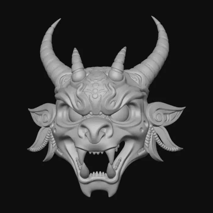 3D model for Oni Animal Guardian Mask