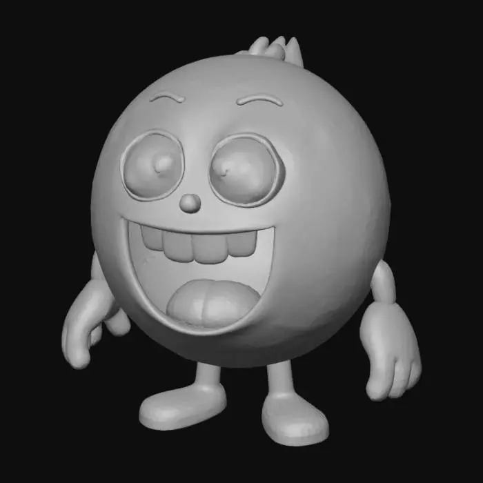3D model for Giggle Emoticon