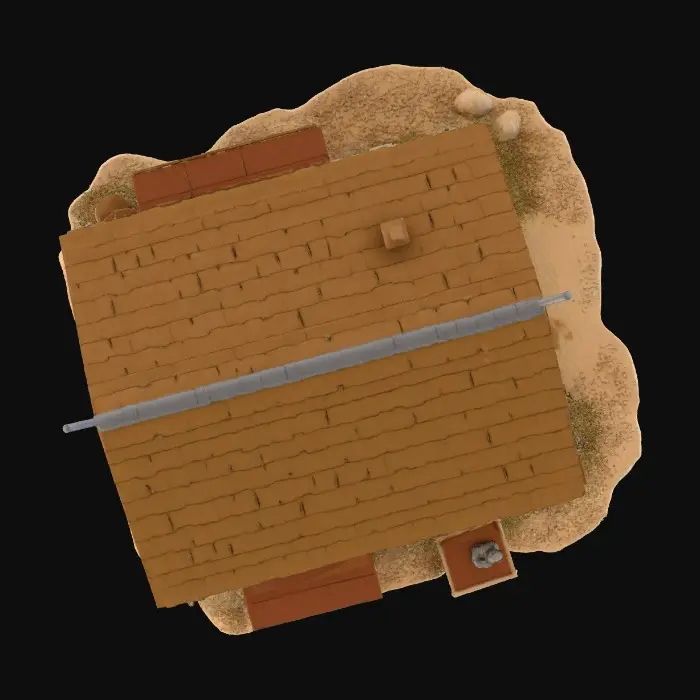 3D model for Game-ready topology
Optimized for real-time performance
Exterior only
Suitable for Unity (URP)
Realistic scale and proportions
Neutral background
No fantasy or stylized elements Create a small rural workshop or garage.
Combination of brick, metal doors, and wooden elements.
Oil stains and dirt near the ground.
Looks actively used but old.