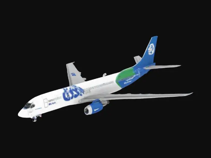 3D model for Boeing 737-500 in Belavia livery