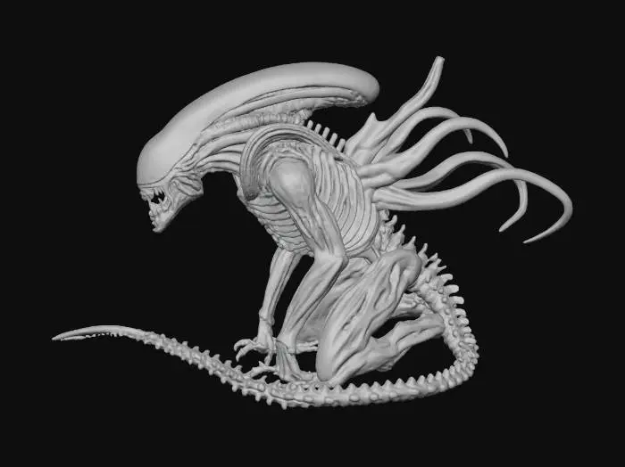 3D model for Alien Encounter