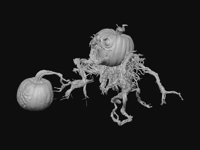 3D model for Spooky Forest Lurker, #Halloween2025#