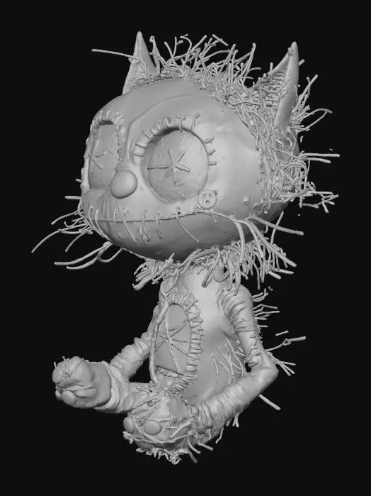 3D model for #Halloween2025#, Patchwork Prowler