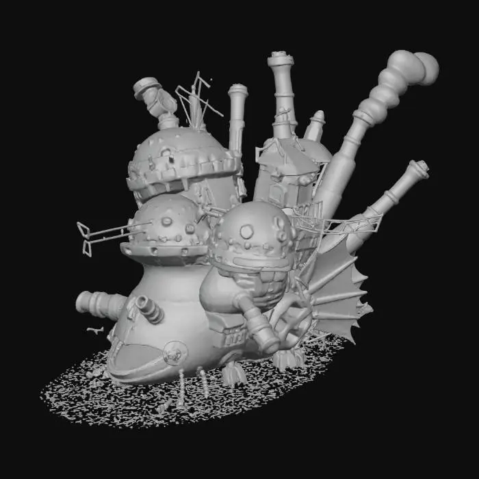 3D model for Howl's Moving Castle