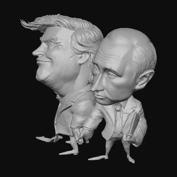 3D model for Ties and Allies alias Cip & Ciop