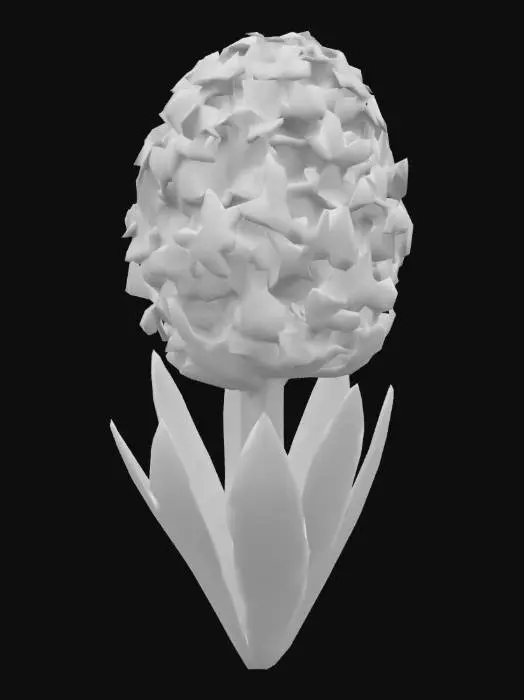 3D model for Hyacinth Blossom