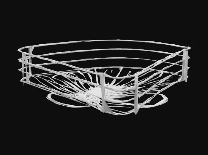 3D model for Rusty Wire Basket