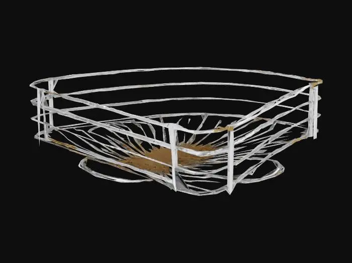 3D model for Rusty Wire Basket