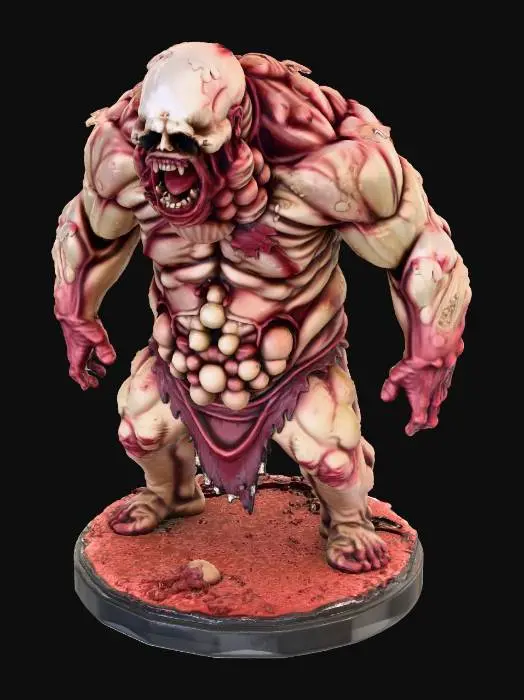 3D model for Monstrous Colossus