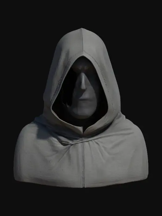 3D model for stealthy stylistic tactical grim reaper style cowel
