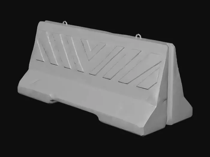 3D model for Concrete Barrier
