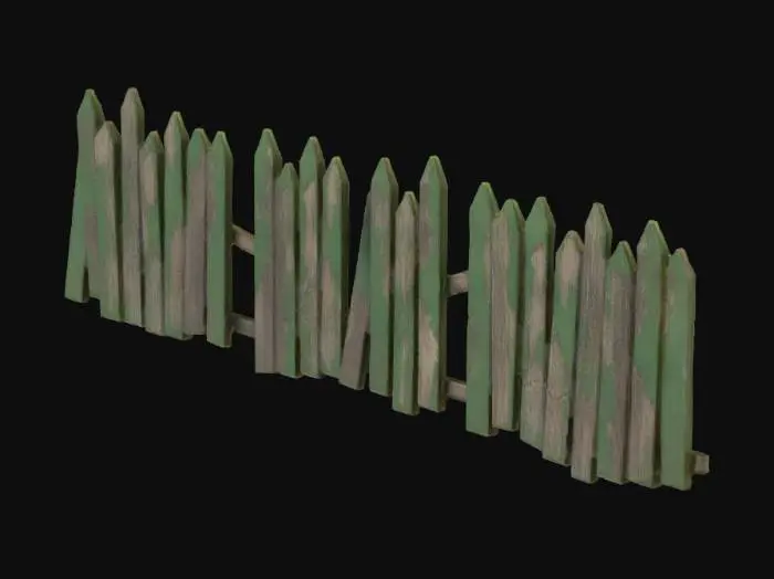 3D model for Weathered Fence