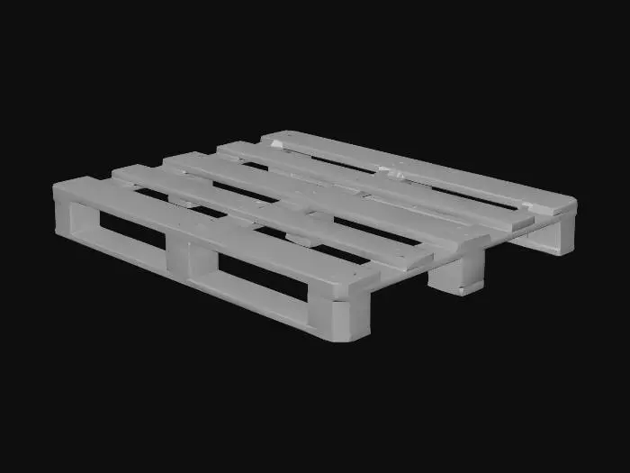 3D model for Wooden Pallet Display