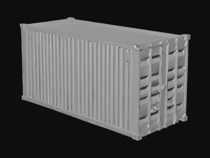 3D model for Evergreen Container