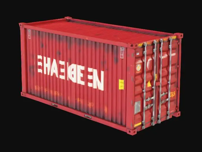 3D model for Evergreen Container