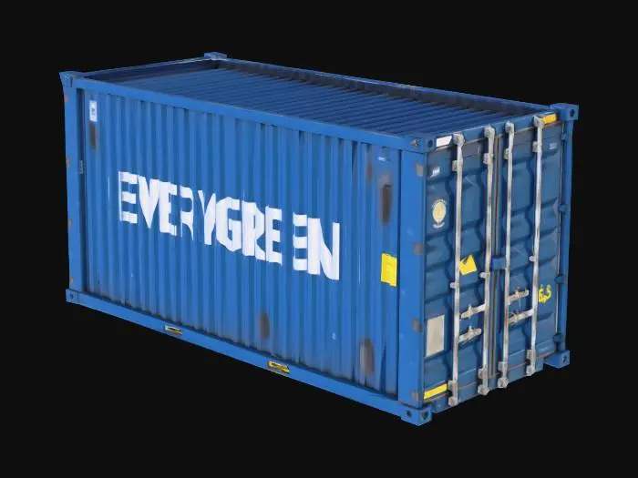 3D model for Evergreen Container