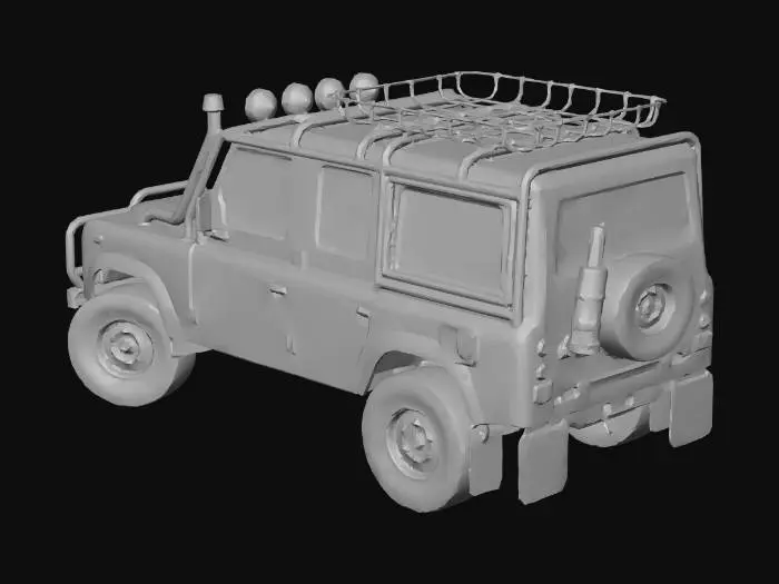 3D model for Adventure Rover