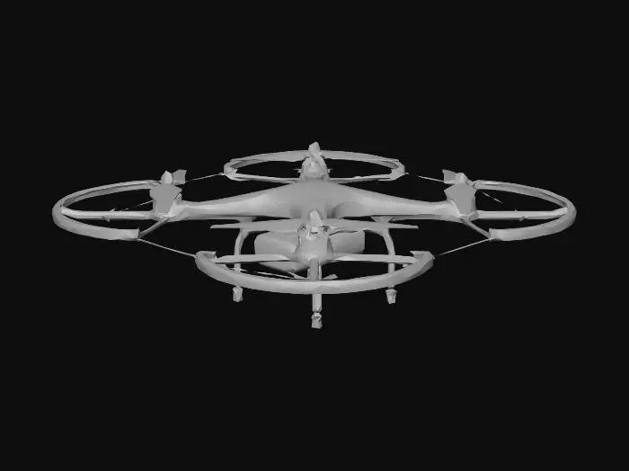 3D model for Drone in Flight