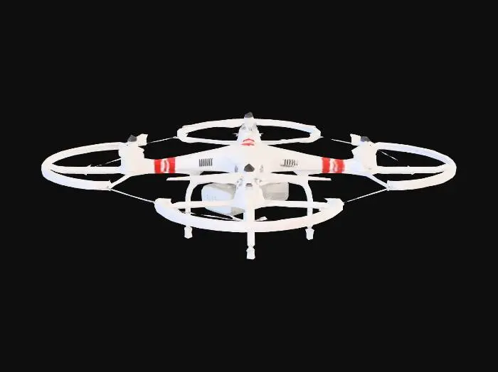 3D model for Drone in Flight