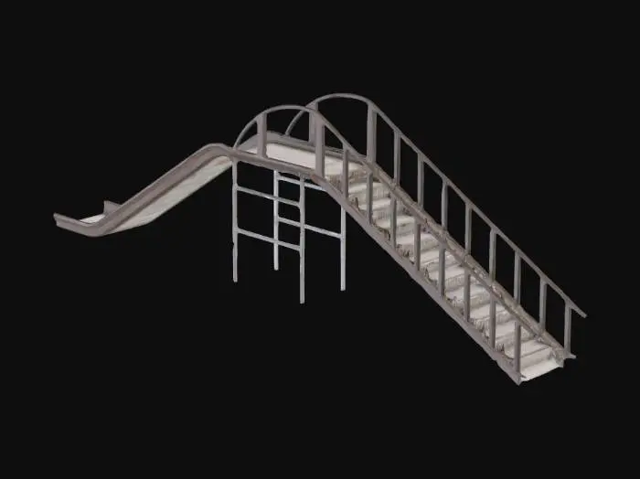 3D model for Old Playground Slide