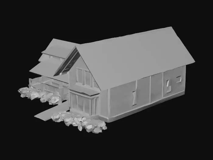 3D model for Blue Haven House