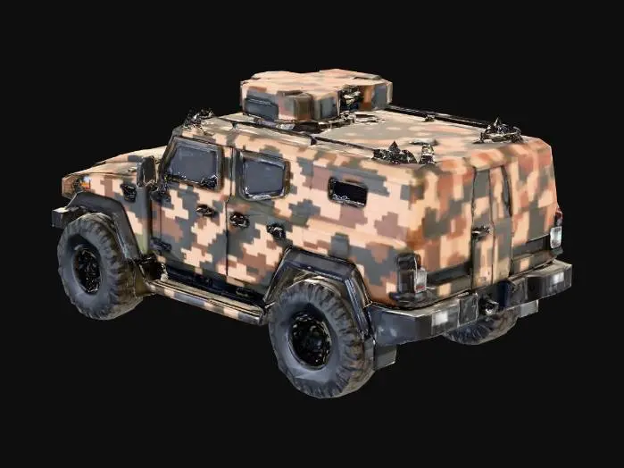 3D model for Armored Sentinel