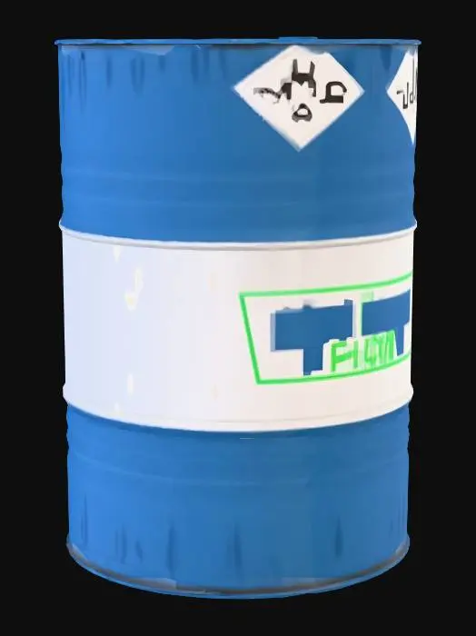 3D model for Green Oil Drum