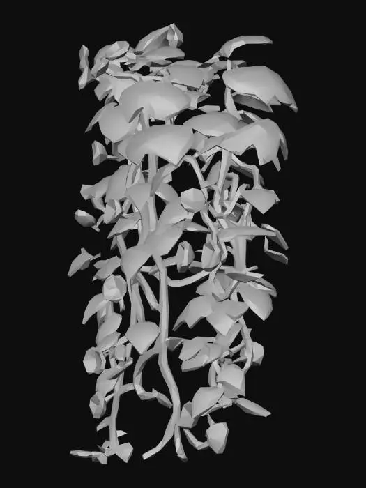 3D model for Floral Cascade