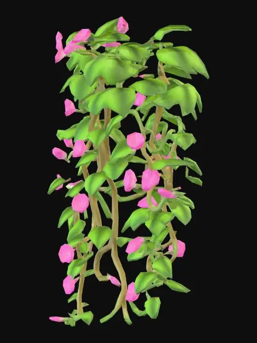 3D model for Floral Cascade