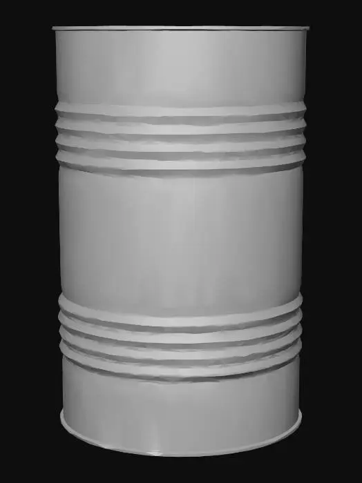 3D model for Radioactive Barrel