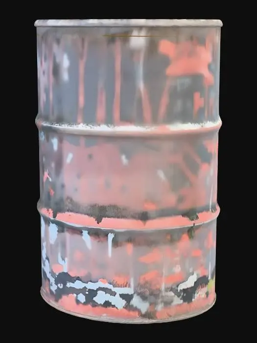 3D model for Rusty Barrel