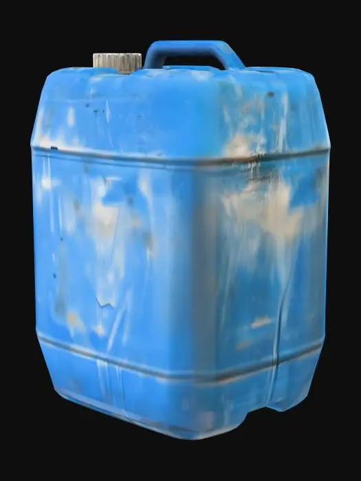3D model for Blue Container