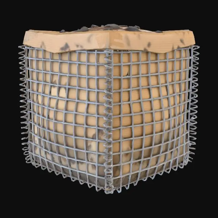 3D model for Sand Barrier Cube