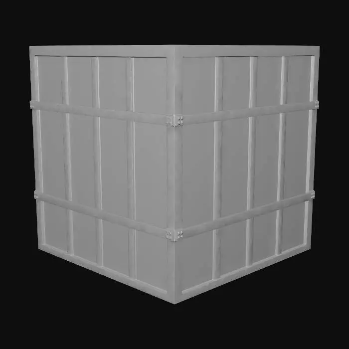 3D model for Wooden Crate