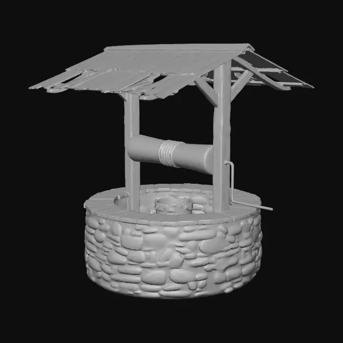 3D model for Wishing Well
