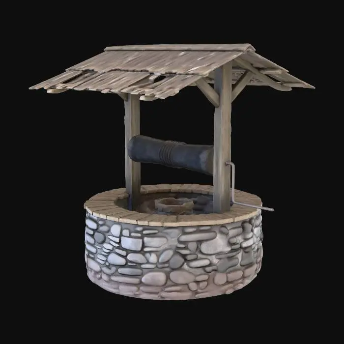 3D model for Wishing Well