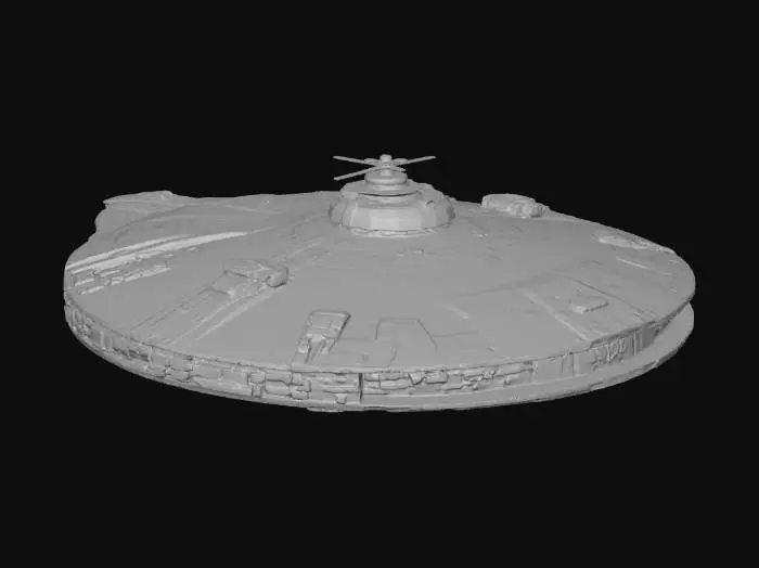 3D model for VETER-class destroyer