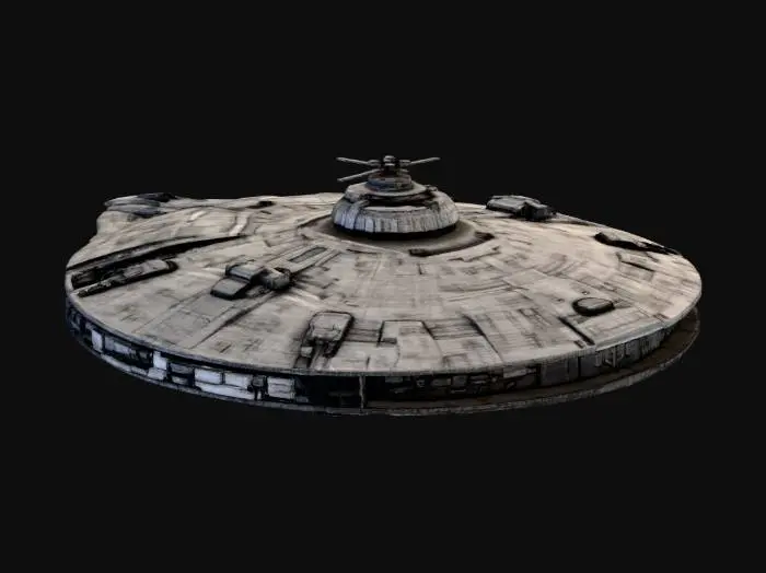 3D model for VETER-class destroyer