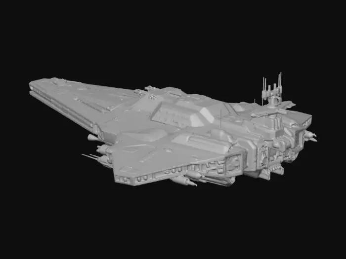 3D model for Dorzd-class destroyer