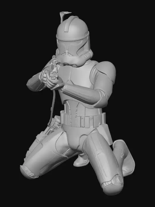3D model for Clone Ranger Ready
