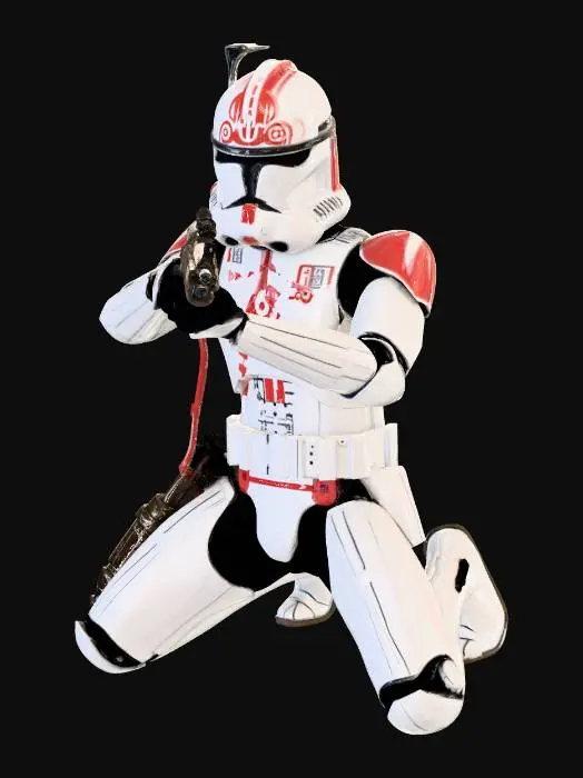 3D model for Clone Ranger Ready