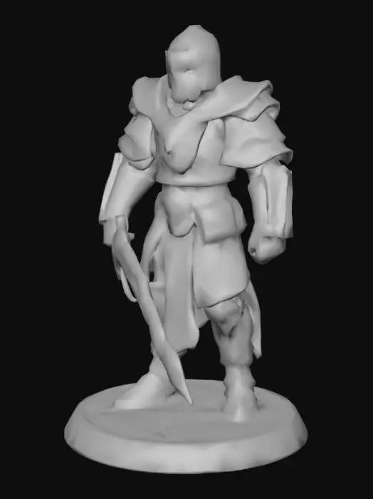3D model for Warrior's Vigilance