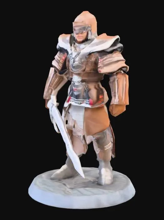 3D model for Warrior's Vigilance