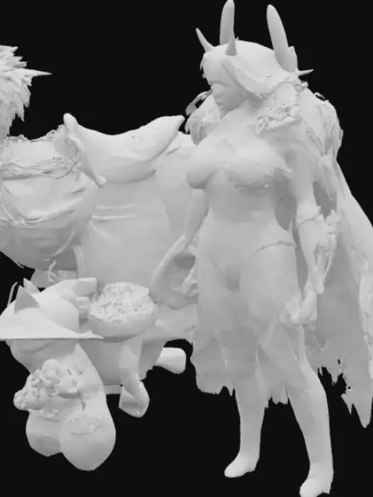 3D model for Fantasy Adventurers