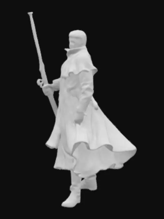 3D model for harry dresden