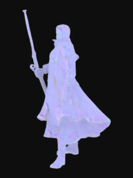 3D model for harry dresden