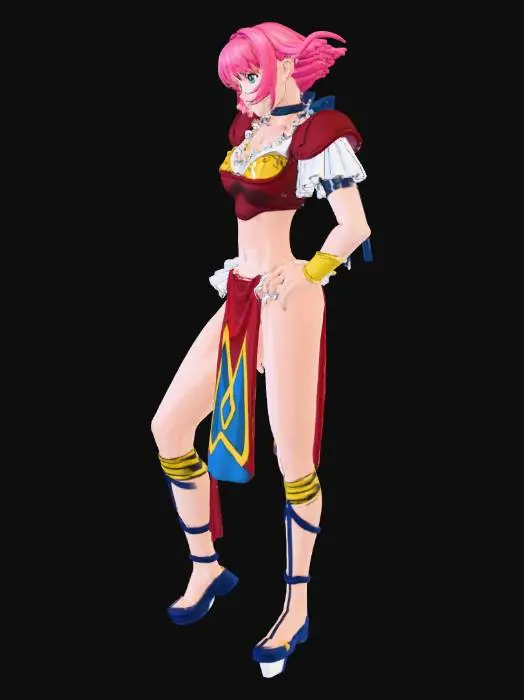 3D model for Warrior Elf Enchantress